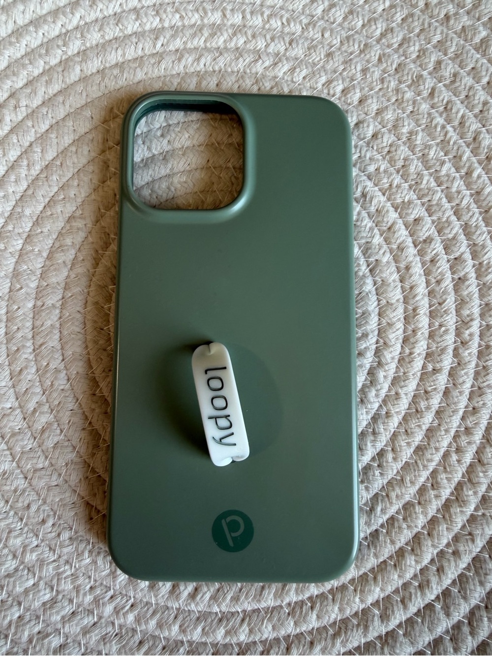 Green Loopy Case for iPhone 12 and 13 pro max